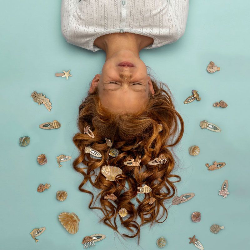 Mimi & Lula - 5 Mini Hårspenner - Ocean