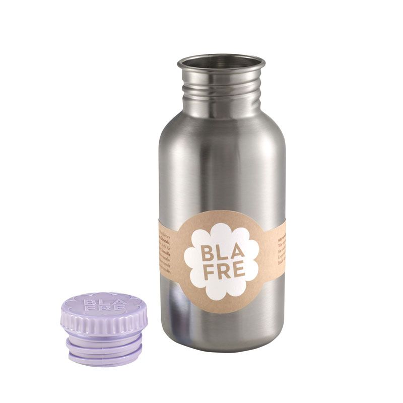 Blafre - Stålflaske 500 ml - Lys lilla