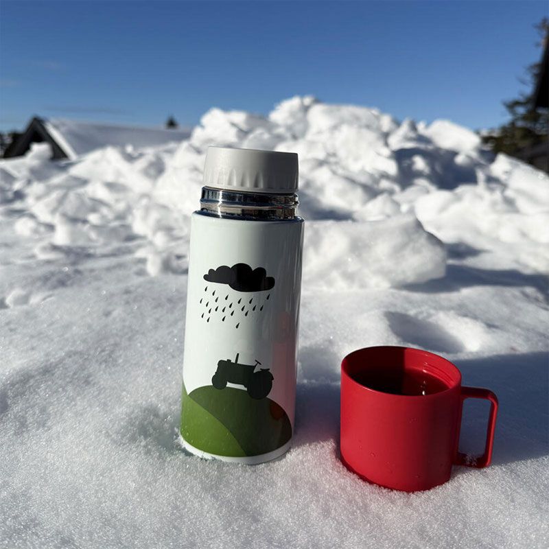 Blafre - Termos 350 ml - Traktor og låve