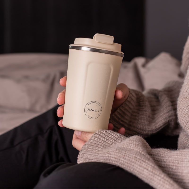 AYA&IDA - Cup2Go 380 ml - Butter Yellow