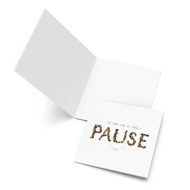Hovedbilde Emmeselle - Kunstkort 10 cm - Pause