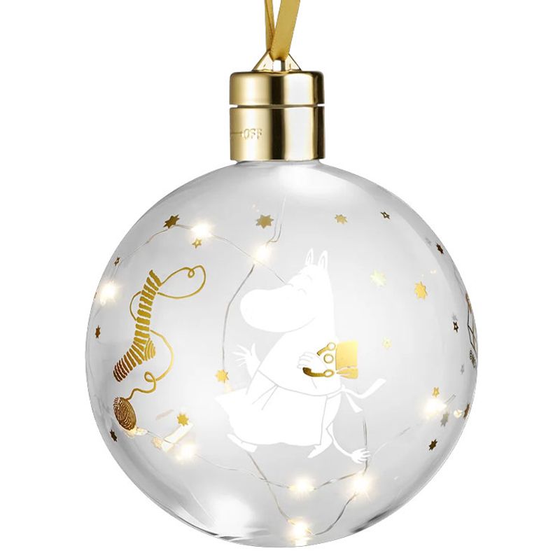 Moomin by Muurla - Dekorasjonskule med LED-lys - Sparkling Stars