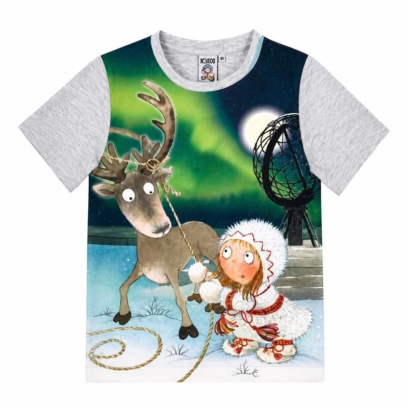 Troll Olav - T-skjorte - Jakten på nordlyset jente