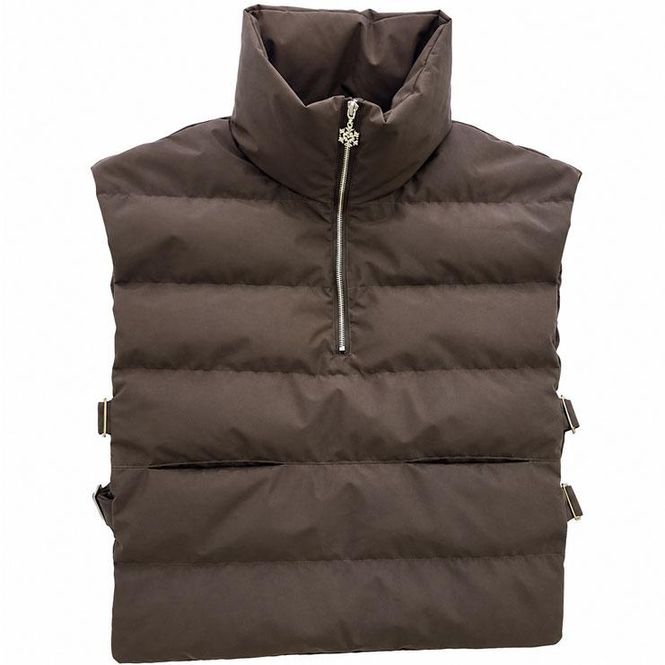 Hovedbilde THOQ - Vest lang dun brun