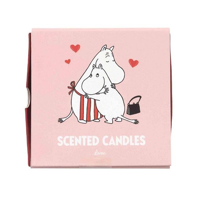 Hovedbilde Moomin by Pluto Design - Telys med duft 4-pk - ...