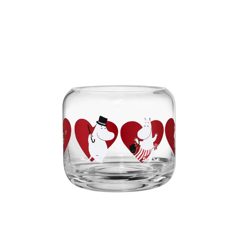 Moomin by Muurla - Telysholder 9 cm - Hjerte