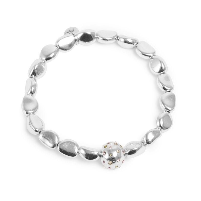 A&C - Shimmer armbånd med elastikk - S