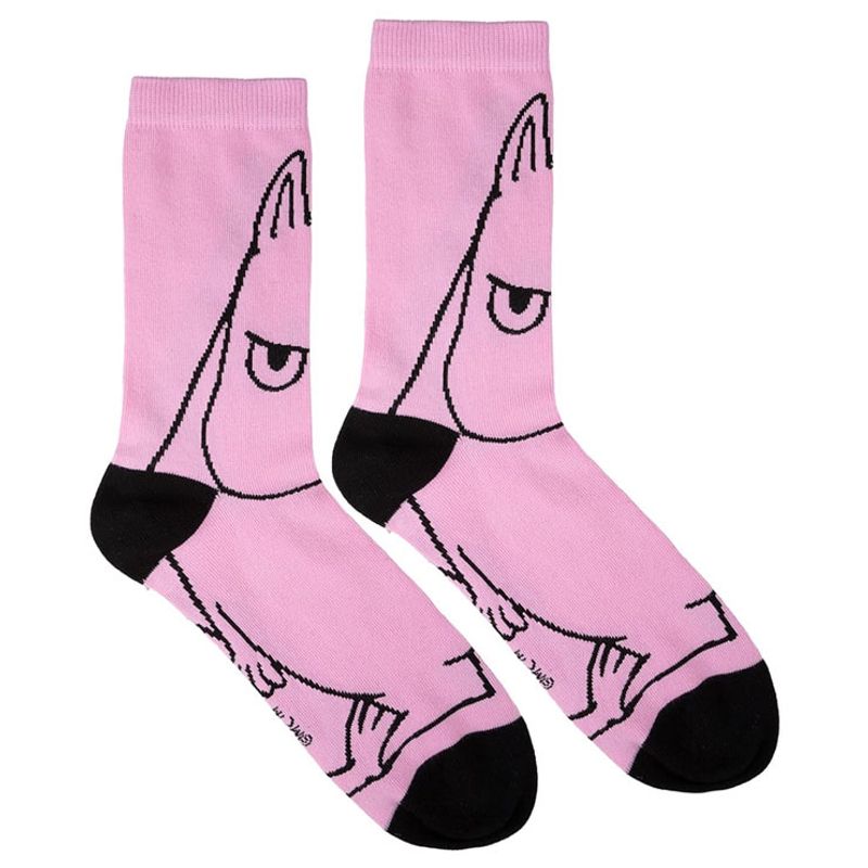 Mummi - Sokker voksen - Mummitrollet sint rosa