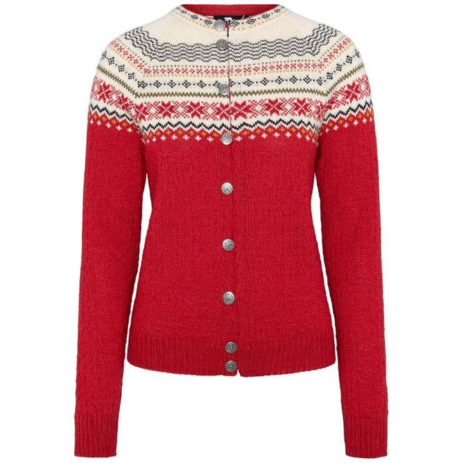 Hovedbilde Norlender - Josefine retro cardigan - Rød