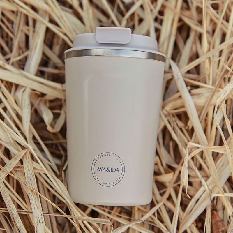 AYA&IDA - Cup2Go 380 ml - Cream Beige