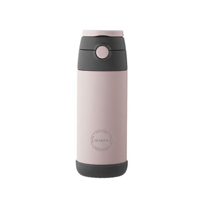 Hovedbilde AYA&IDA - Kids Straw Bottle 350 ml - Soft Rose