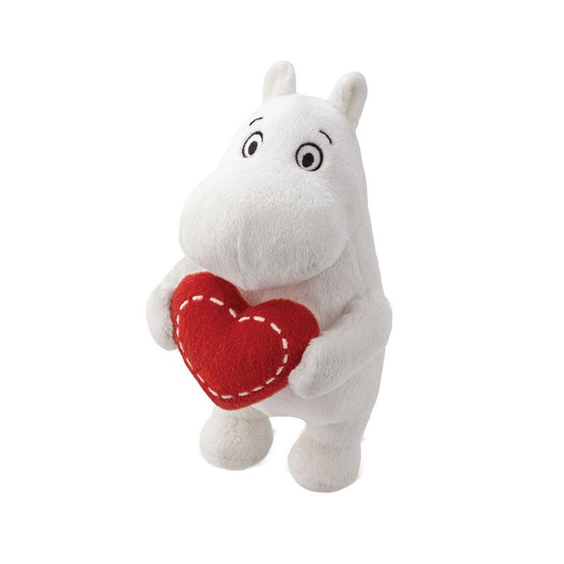 Mummi - Bamse 17 cm - Hjerte