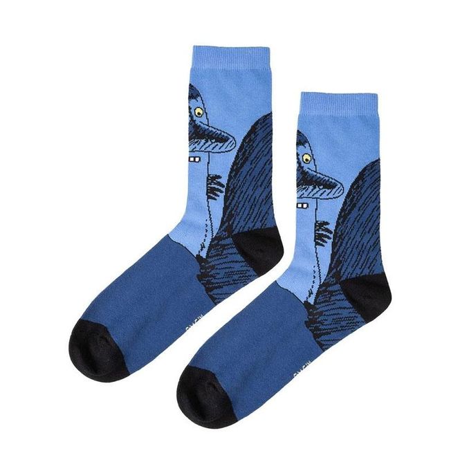 Hovedbilde Mummi - Sokker voksen - Hufsa blå