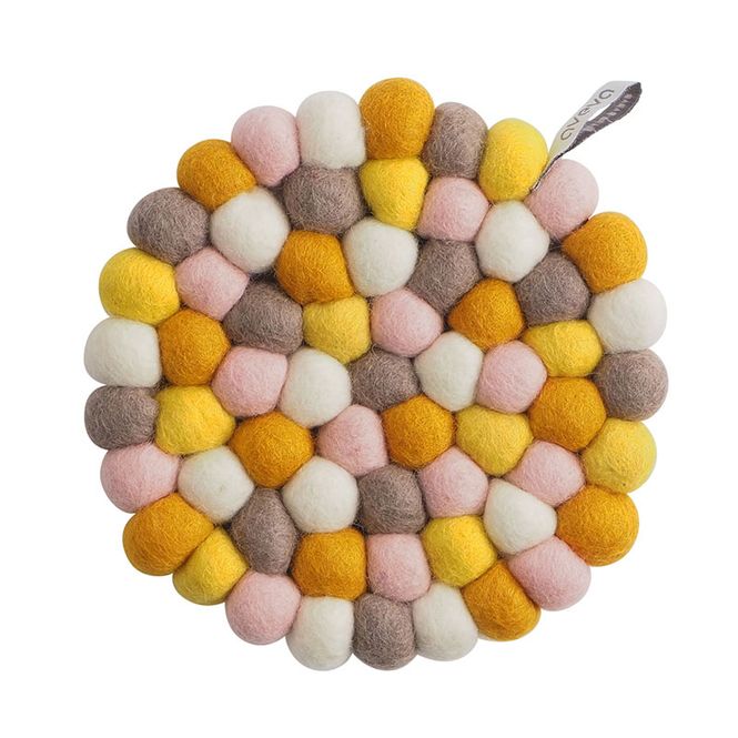 Hovedbilde Aveva - Gryteunderlag rund - Lemonade