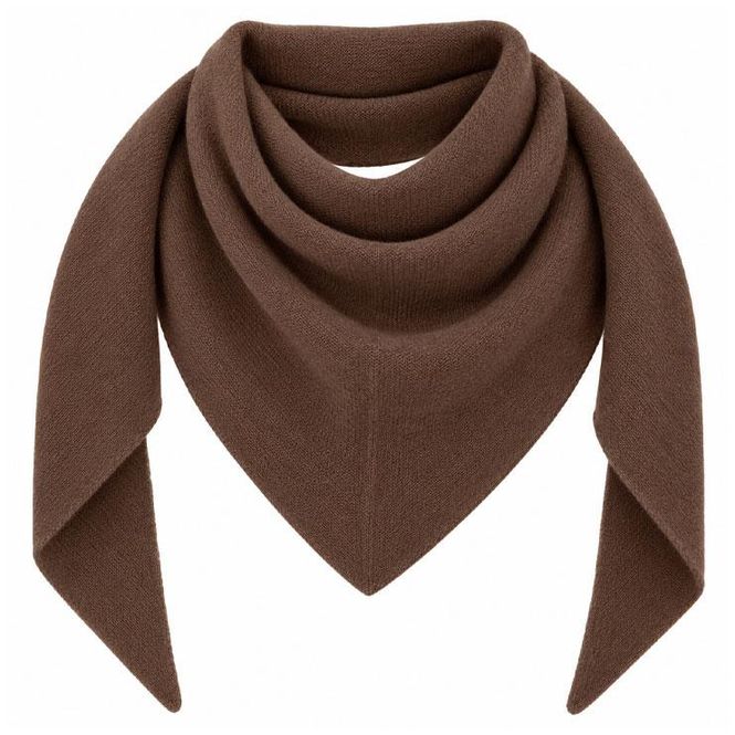 Hovedbilde A&C - Trekantskjerf 100 % lammeull (flere farger)
