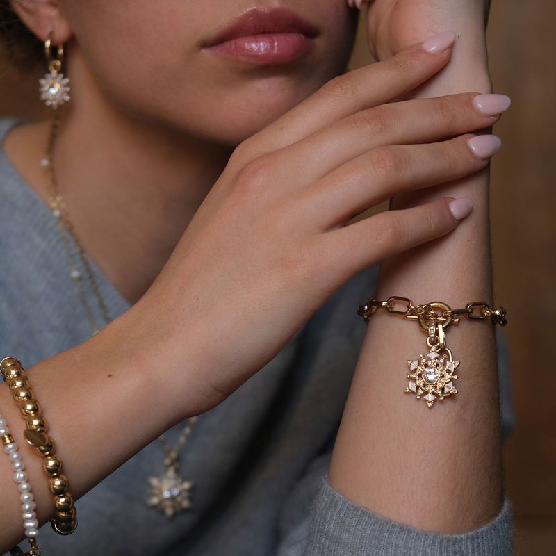 A&C - Armbånd Snowflake - S