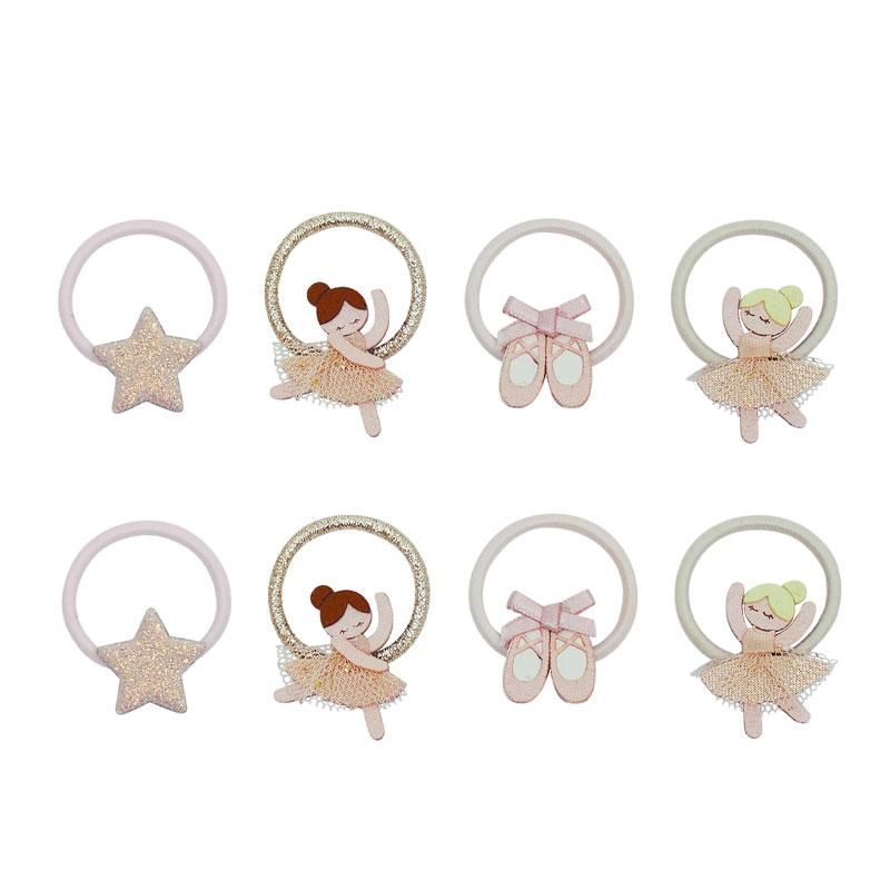 Mimi & Lula - 8 Mini Hårstrikk - Ballerina