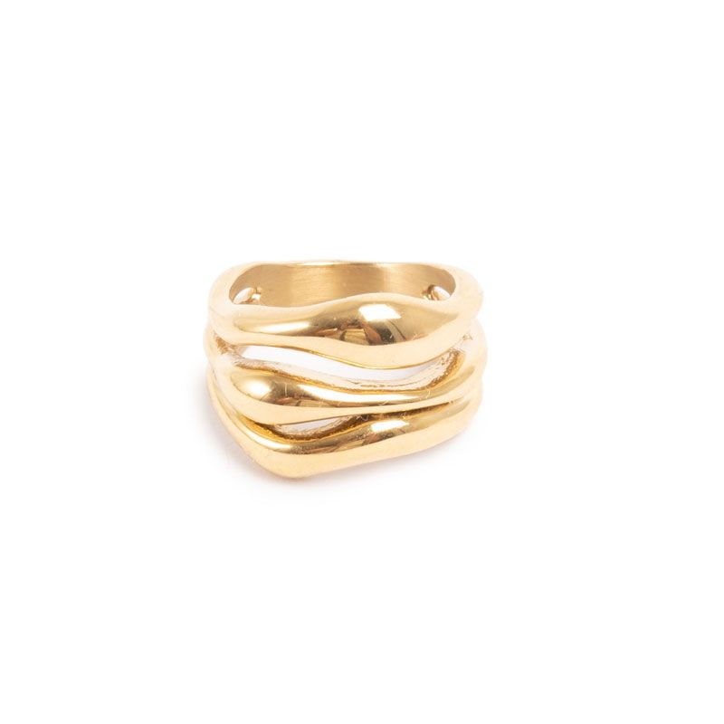 A&C - Big Waves ring - G