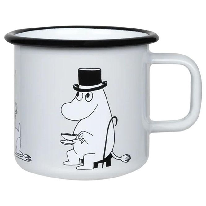 Hovedbilde Moomin by Muurla - Emaljekopp 3.7 dl - Mummipappa