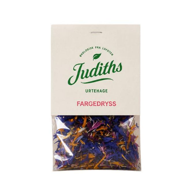 Hovedbilde Judiths Urtehage - Fargedryss