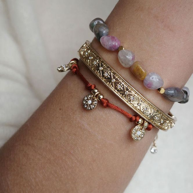 Hovedbilde A&C - Soltice armbånd rust