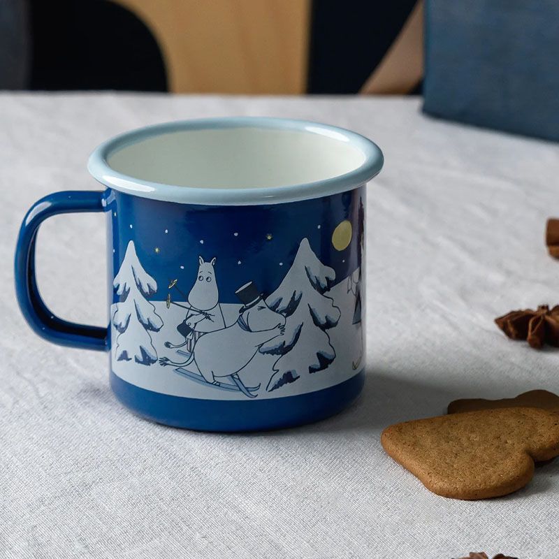 Moomin by Muurla - Emaljekopp 3.7 dl - Stjerneklar natt