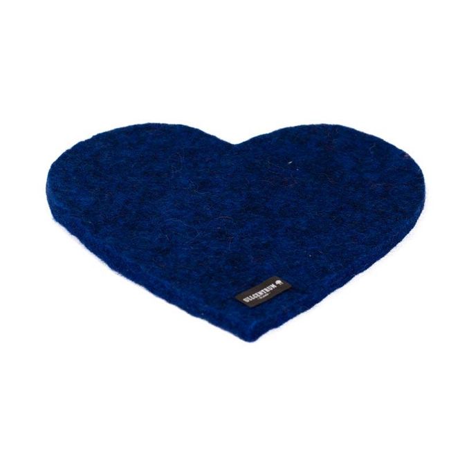 Hovedbilde Ullcentrum - Gryteunderlag tovet - Hjerte medium ...