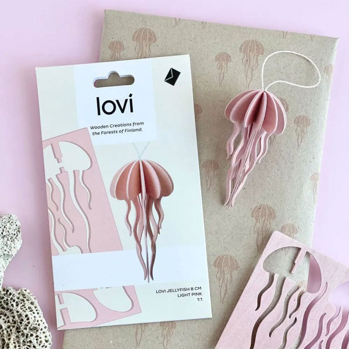 Lovi - Manet 8 cm - Light Pink