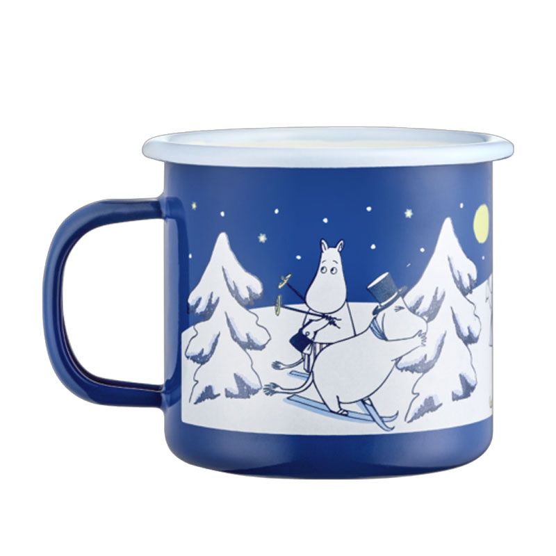 Moomin by Muurla - Emaljekopp 3.7 dl - Stjerneklar natt