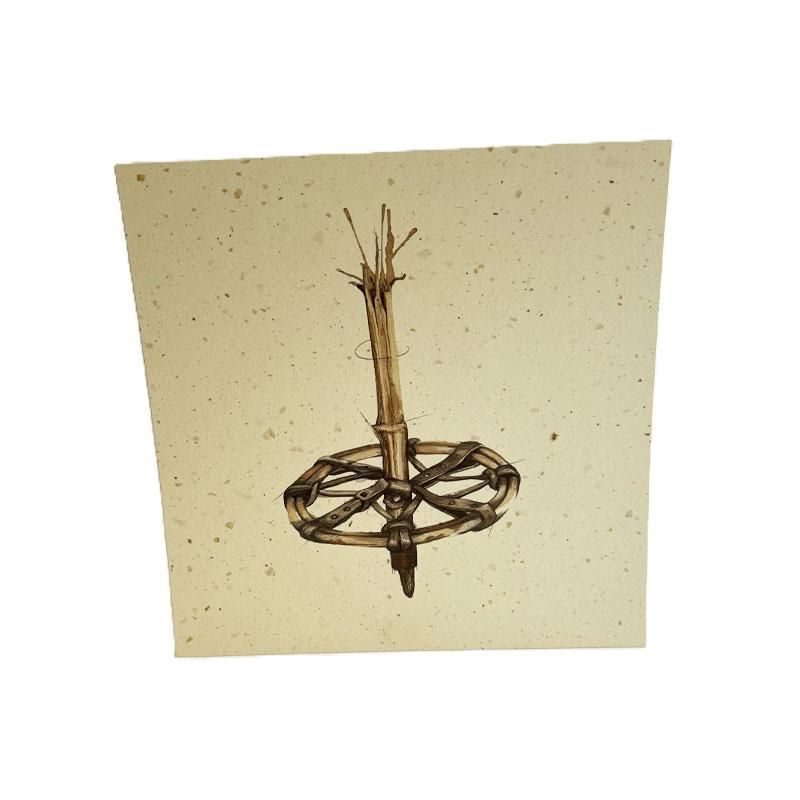 Art of Norway - Kunstkort - Skistav