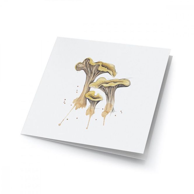 Hovedbilde Emmeselle - Kunstkort 16.5 cm - Kantarell