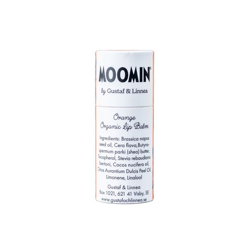 Moomin by Gustaf & Linnea - Organic Lip Balm - Orange
