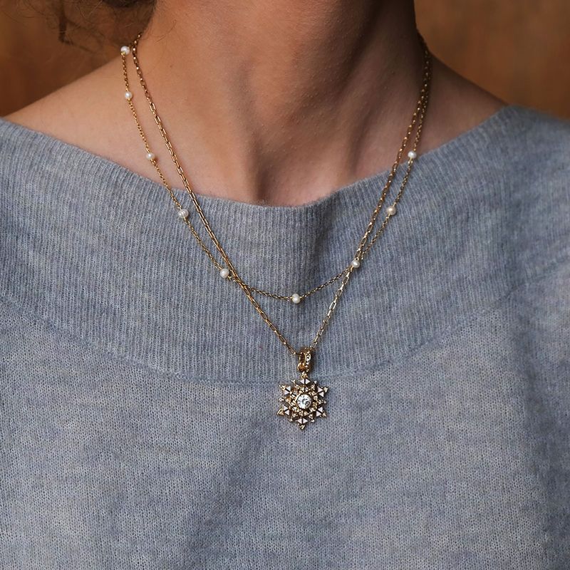 A&C - Kort kjede Snowflake - G