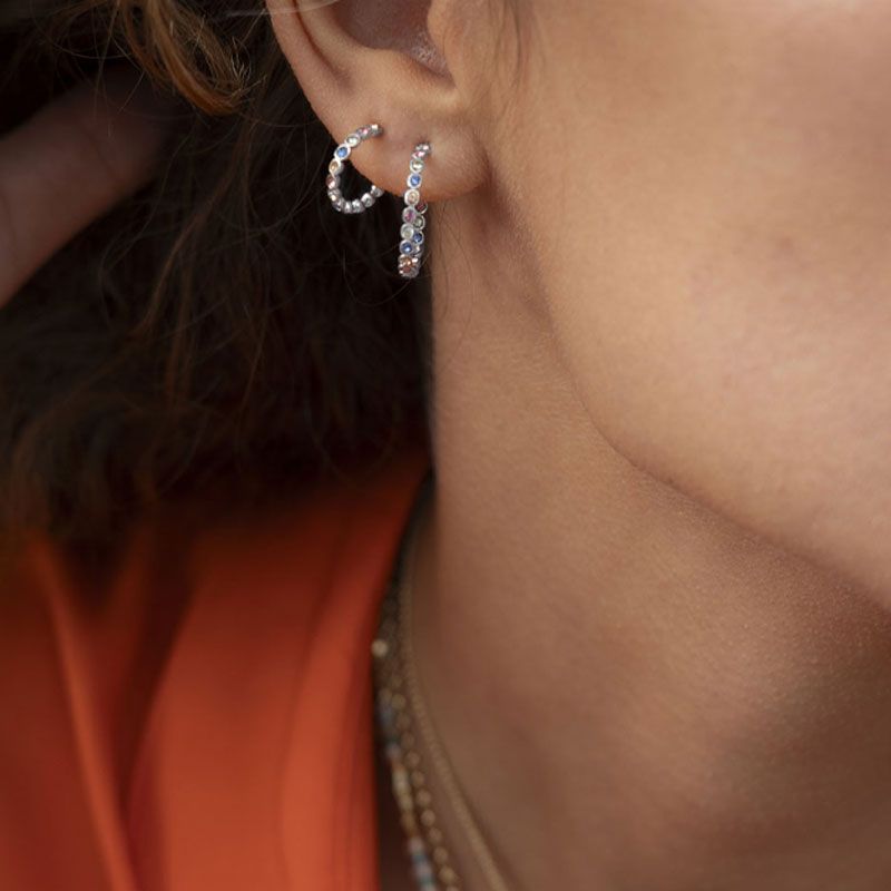 A&C - Vibrance S øreringer - Multi