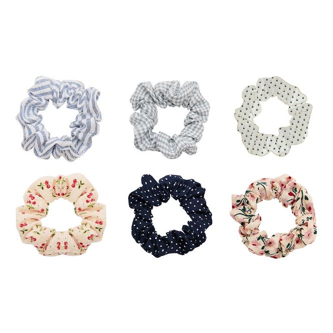 Hovedbilde Mimi & Lula - 6 Scrunchies - Mon Cheri