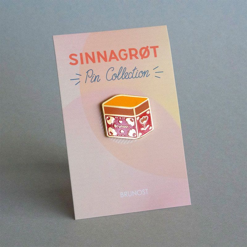 Sinnagrøt - Pins - Brunost