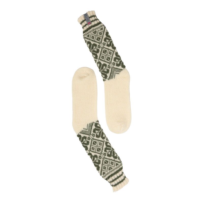 Norlender - Selbu sokker unisex - Grønn