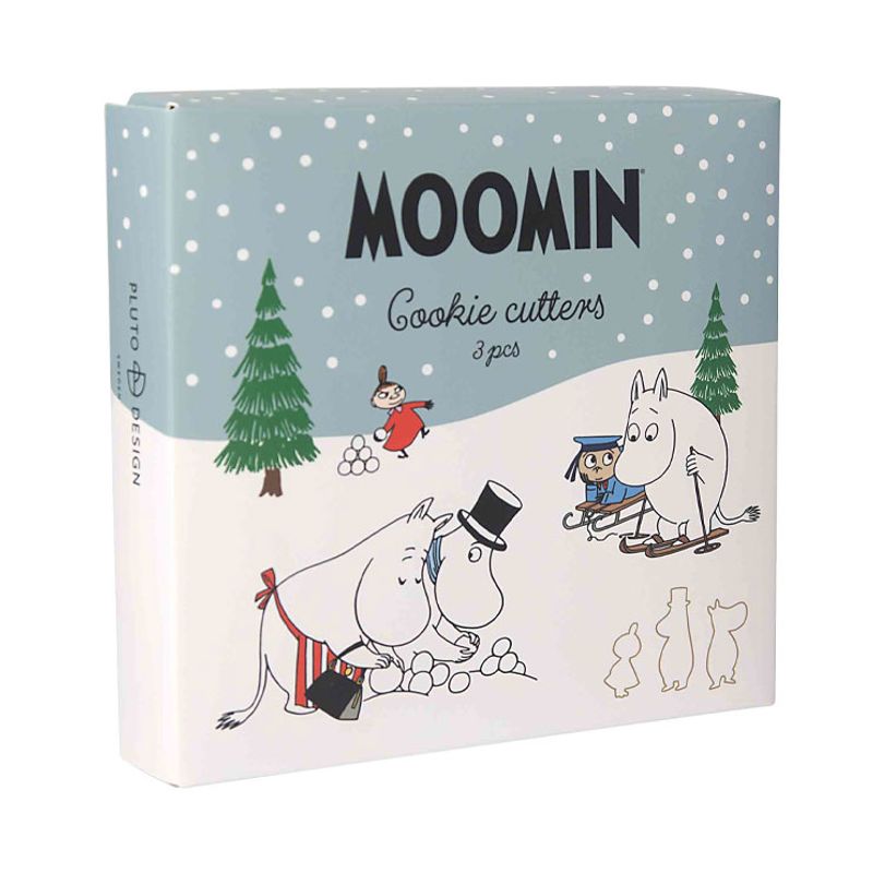 Moomin by Pluto Design - Pepperkakeformer 3-pk - Winter