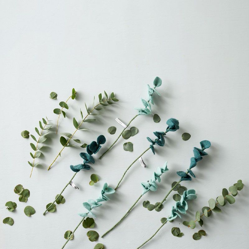 Aveva - Endless flower - Eucalyptus dark-green
