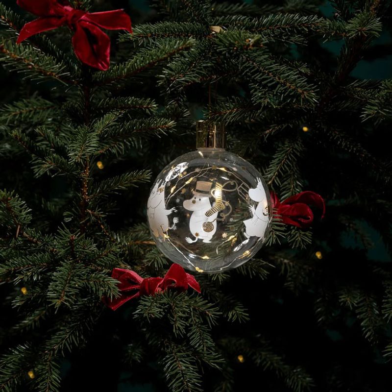 Moomin by Muurla - Dekorasjonskule med LED-lys - Sparkling Stars