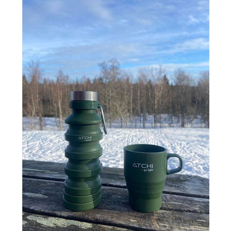 ATCHI - Drikkeflaske teleskop - Furunål
