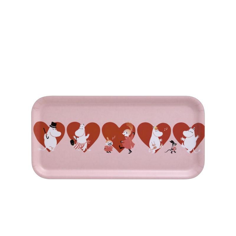Moomin by Muurla - Serveringsbrett 27x13 cm - Hjerte