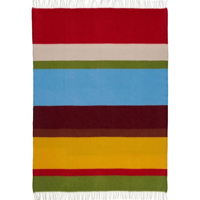 Hovedbilde Klippan - Arty ullpledd - Red Yellow