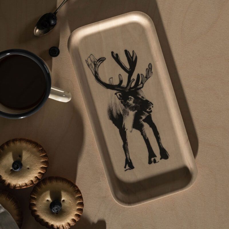 Teemu Järvi x Muurla - Serveringsbrett - Reinsdyr