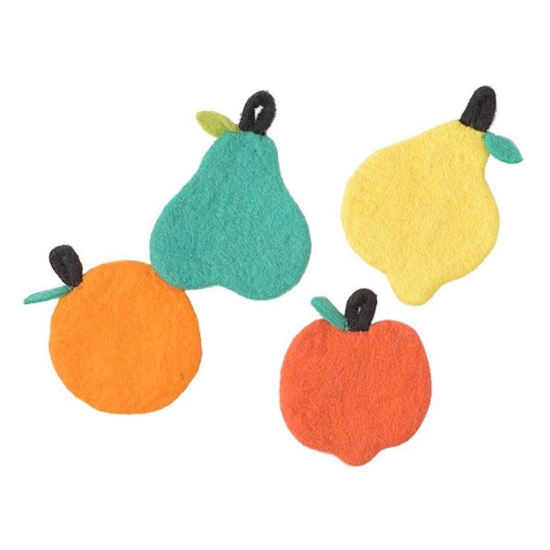 Aveva - Coasters 4-pk - Fruit