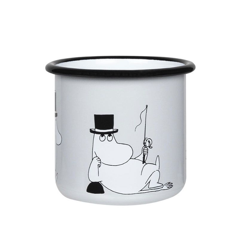 Moomin by Muurla - Emaljekopp 3.7 dl - Mummipappa retro