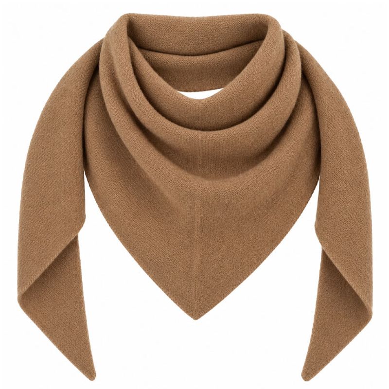 A&C - Trekantskjerf 100 % lammeull (flere farger)