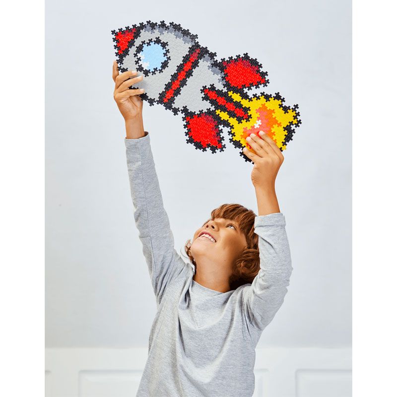 Plus-Plus - Puzzle by Number 500 pcs. - Rocket