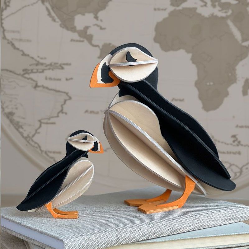 Lovi - Lundefugl 20 cm - Black Mix