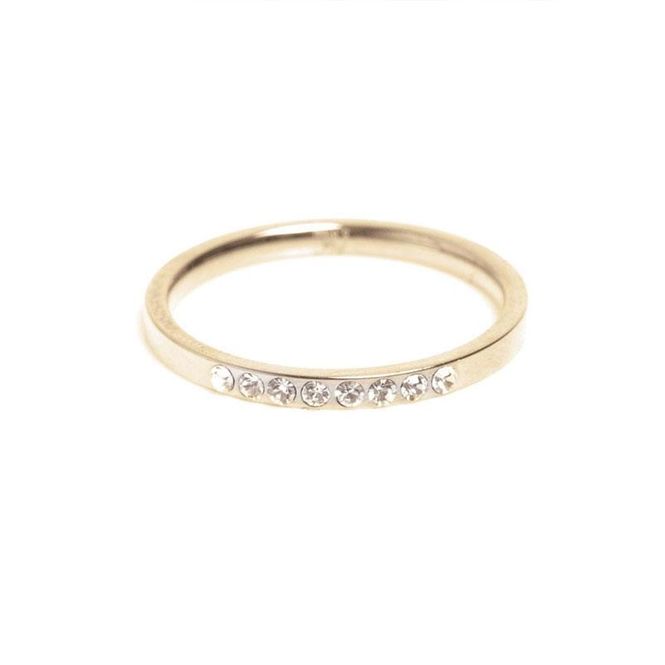 Hovedbilde A&C - Crystal Collection ring - G